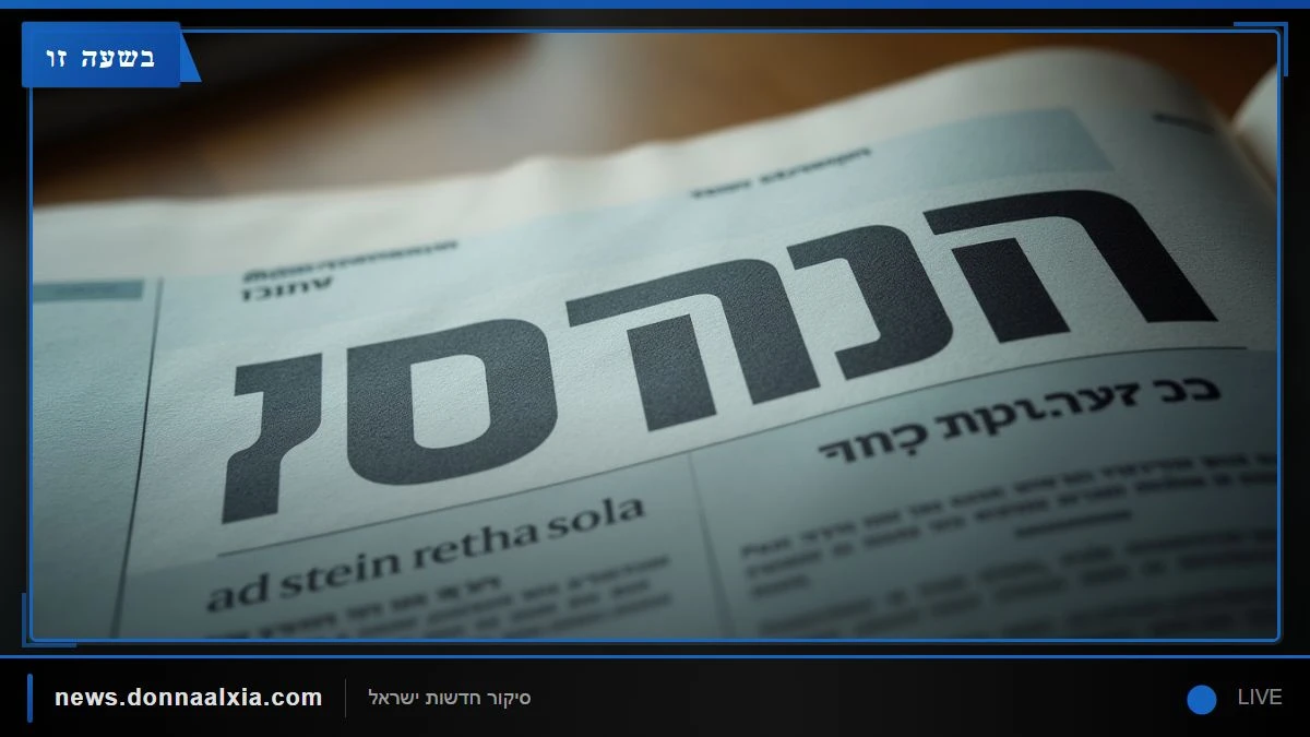 אדלשטיין: 'שותפות עם החרדים מעל לכל? כנראה שכן' - עתיד פוליטי חדש לאחר פרישה מהליכוד