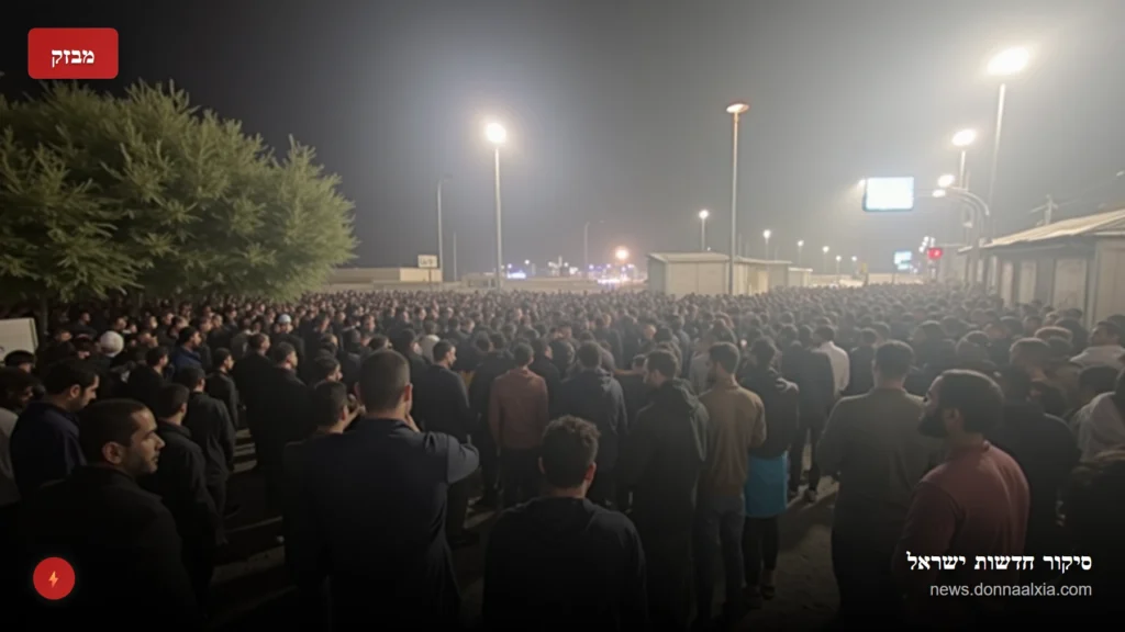 ניסיון פריצה לכלא בית ליד: 'המשטרה עצרה עריקים חרדים'