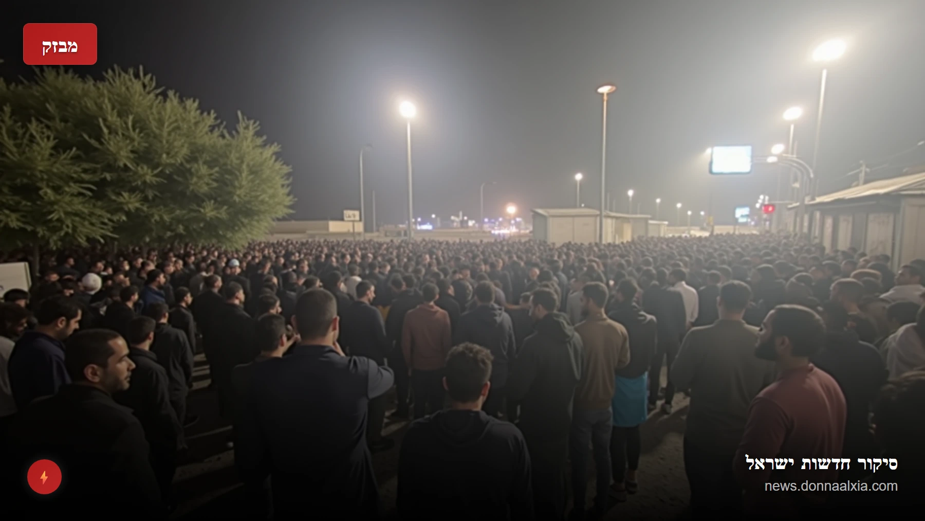 ניסיון פריצה לכלא בית ליד: 'המשטרה עצרה עריקים חרדים'