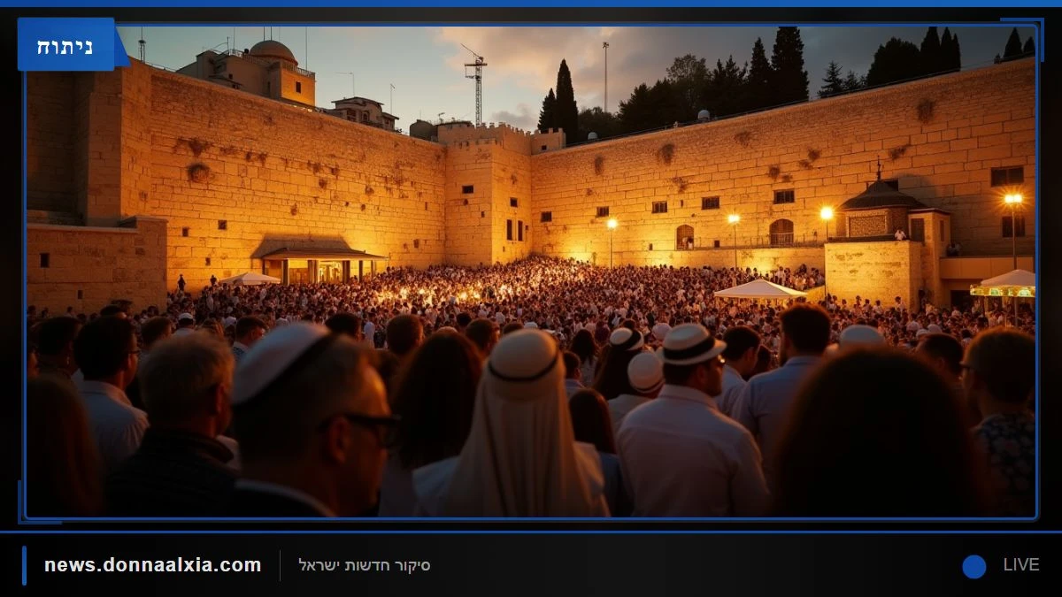 חגיגה היסטורית בכותל: 52 נערים מקהילת אנוסי משהד חגגו בר מצווה