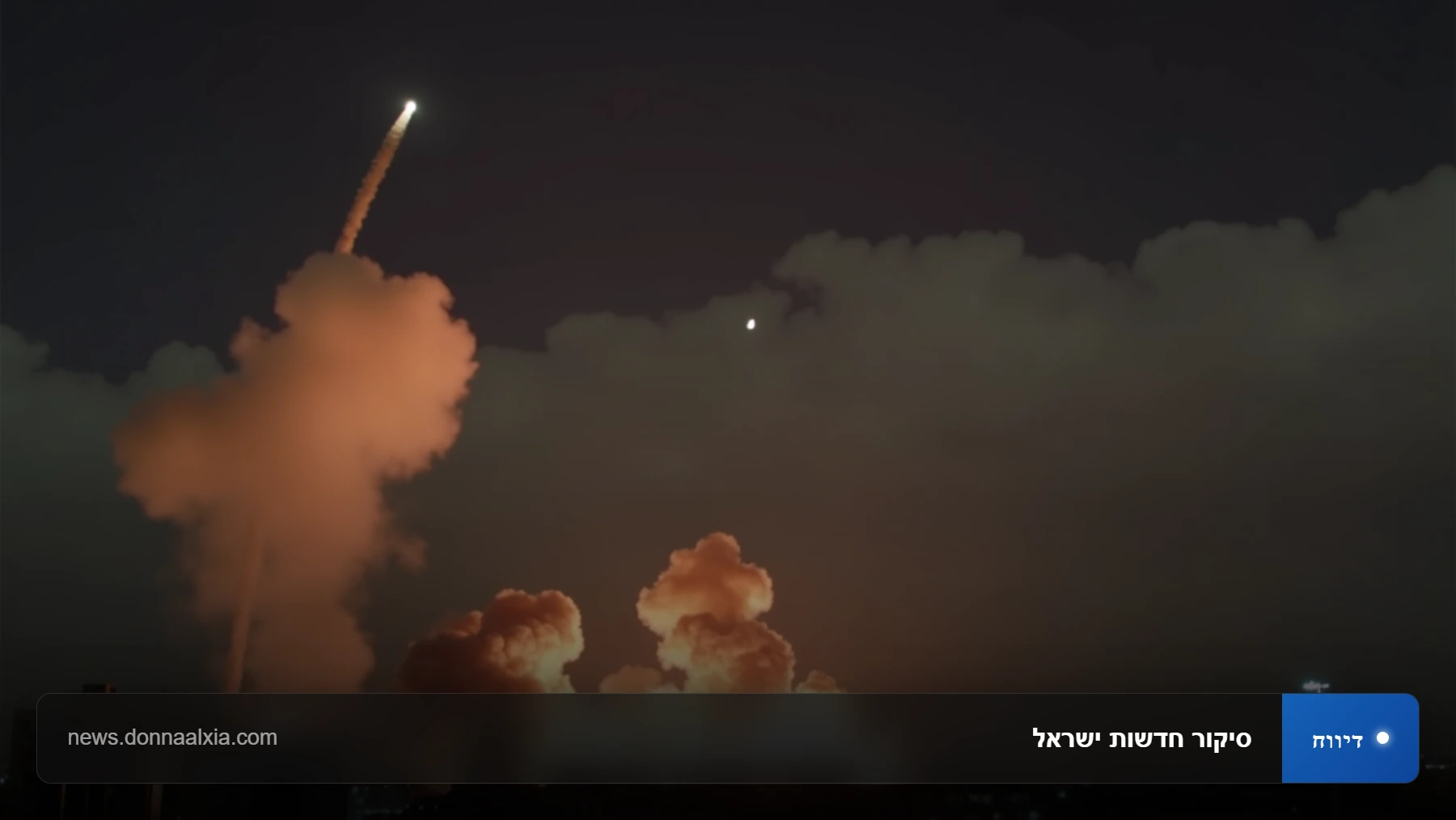 לילה של מתח: עדי ראייה מספרים על התקיפות האיראניות בכווית