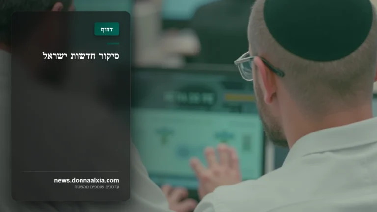 חשיפה: המהפכה החרדית בשוק העבודה - איך הצעירים משנים את הכללים