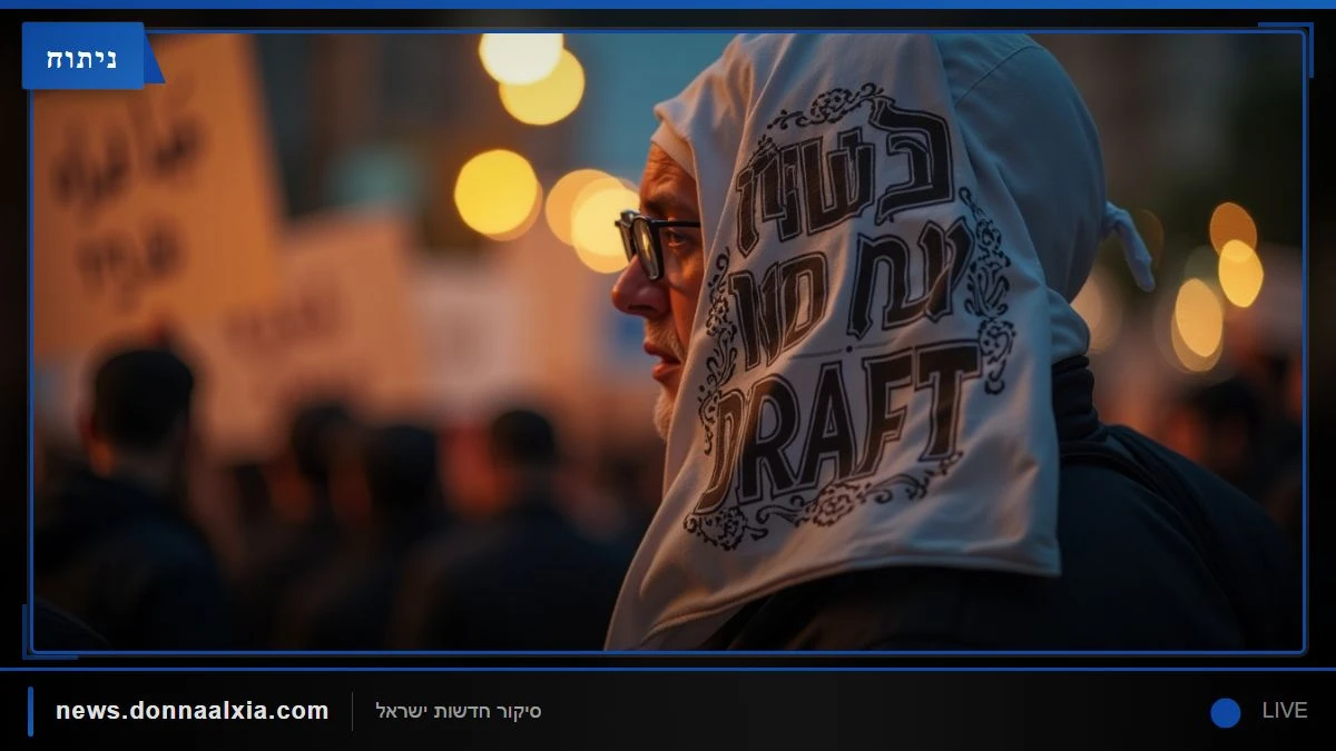 מחאת העדה החרדית: עימותים מול לשכות הגיוס בירושלים ותל השומר