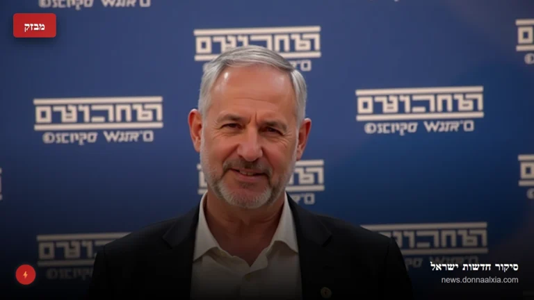 סערה פוליטית: מאחורי הקלעים של המאבק על כוח במפלגת 'הדמוקרטים' הישראליים