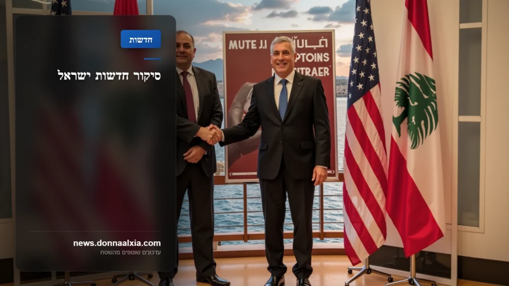 סערה דיפלומטית: לחץ אמריקאי על לבנון לפירוק חיזבאללה