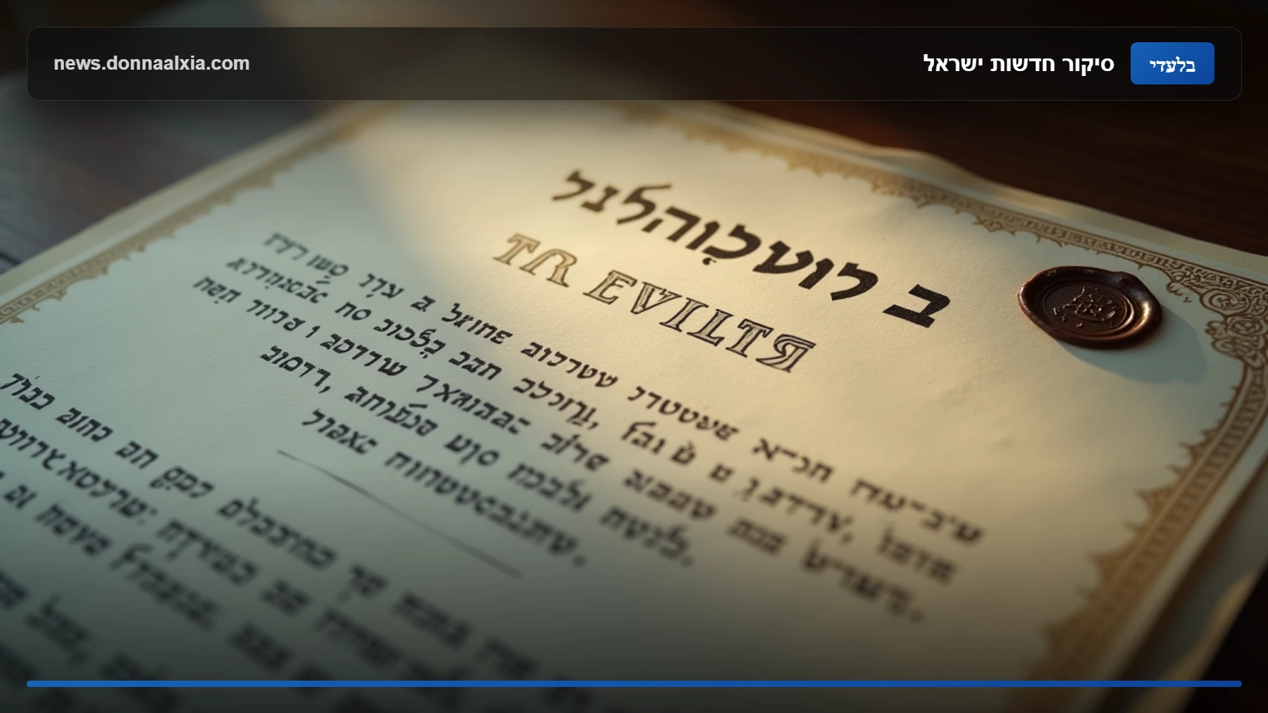 עדי הראייה מספרים על המכתב של בן גביר: 'זה היה כמו הצבת אולטימטום'