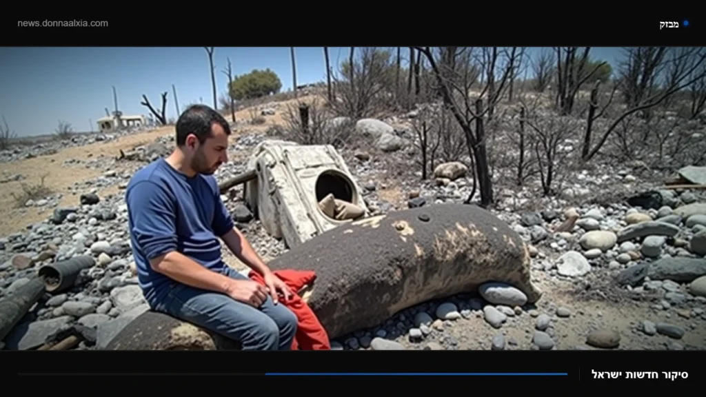 השריפה בחוות גלעד: 'נותרנו בלי קורת גג, אבל הרוח שלנו לא נופלת'