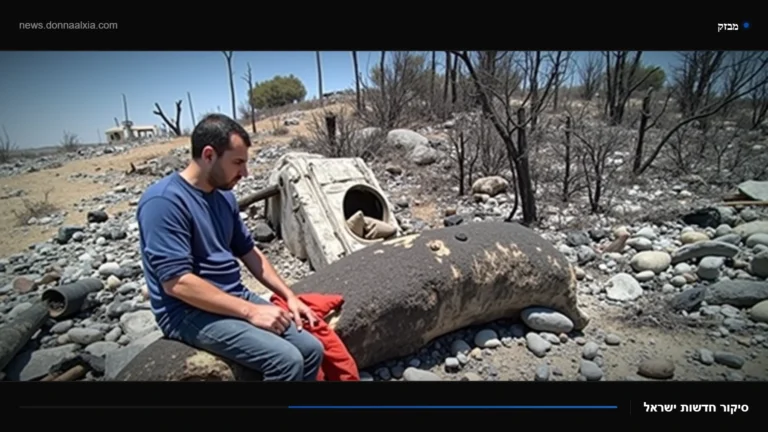 השריפה בחוות גלעד: 'נותרנו בלי קורת גג, אבל הרוח שלנו לא נופלת'
