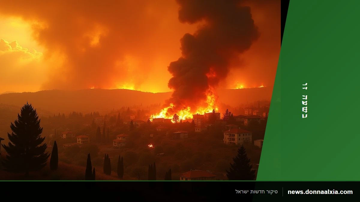 הדרמה בשומרון: כיצד בדל סיגריה אחד הצית שריפת ענק והשלכותיה על הכלכלה והפוליטיקה