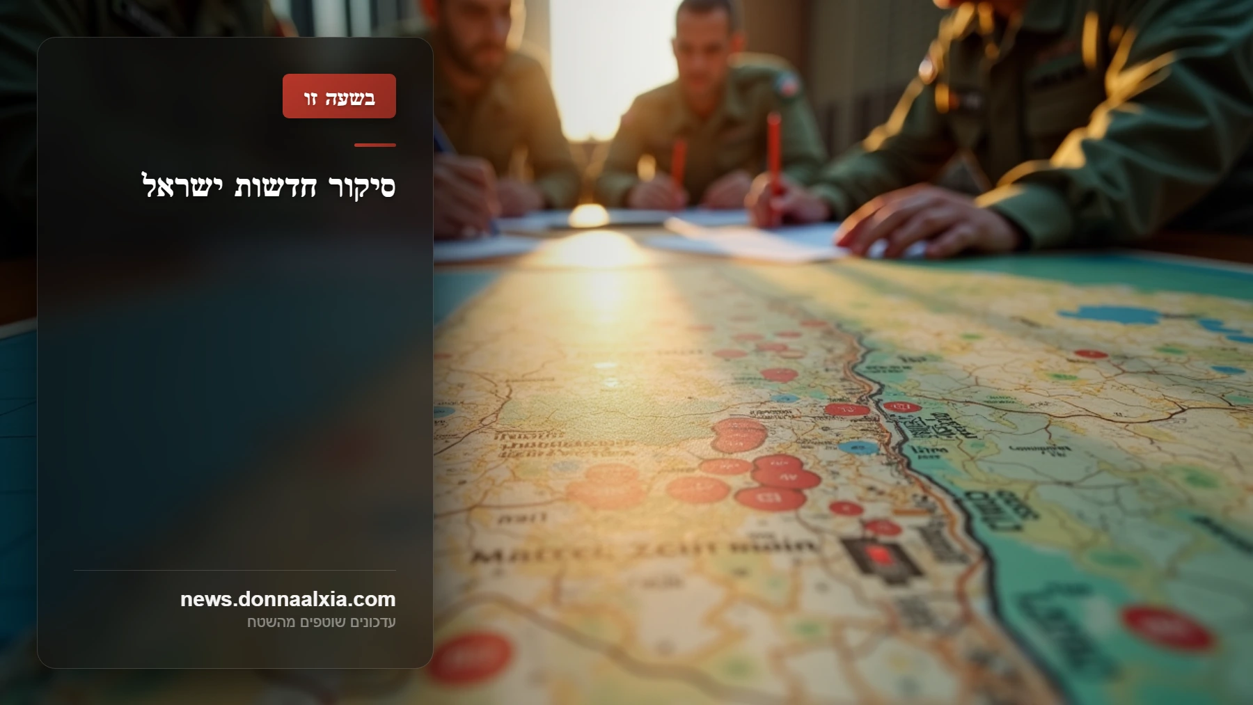 מאחורי הקלעים של החלטת פיקוד העורף: האתגרים בניהול כוננות אזרחית