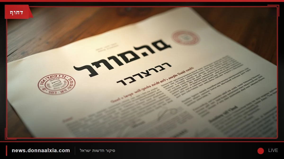 סערה פוליטית: בג