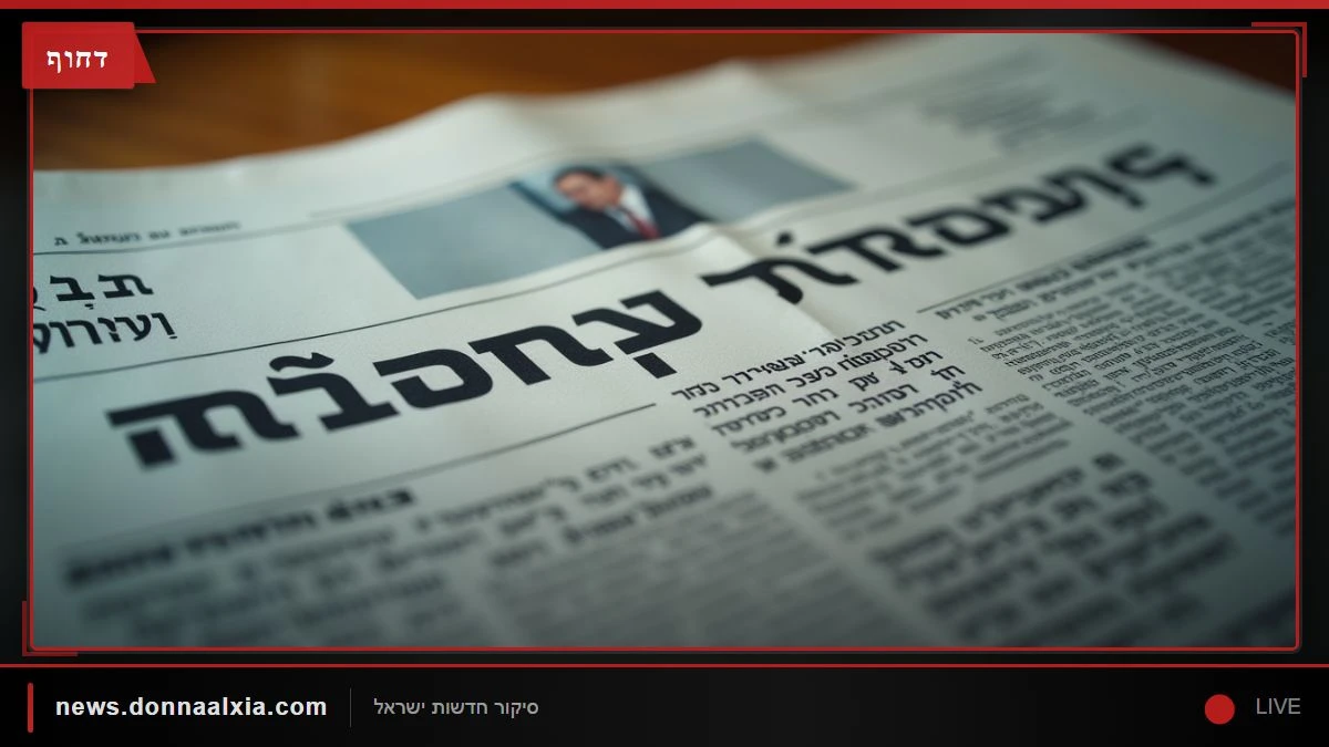 שר העלייה והקליטה אופיר סופר פורש מהפוליטיקה: 'זמן לבצר את האחדות בחברה הישראלית'