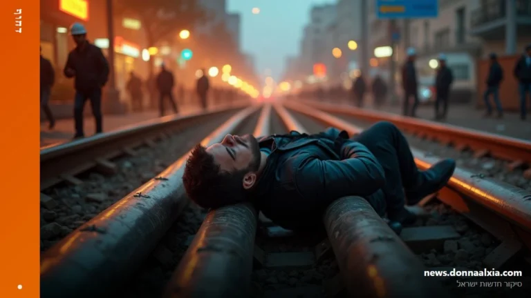 פריצה למתחם הרכבת הקלה: מחאה דרמטית או מעשה נואש?