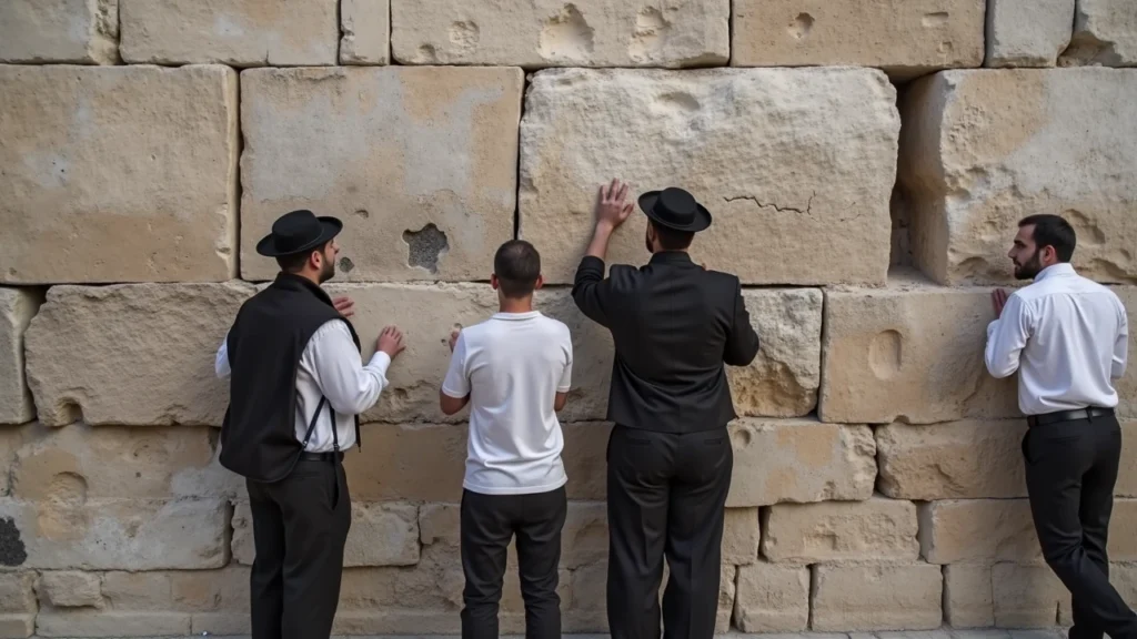 החלטה גורלית: רבבות יהודים מתקבצים בכותל המערבי - בין אבל לנחמה