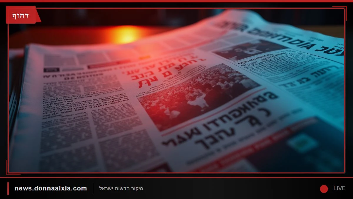 עדכוני חדשות: מאמצי החייאה בחוף אשקלון, מתח בין איראן לארה