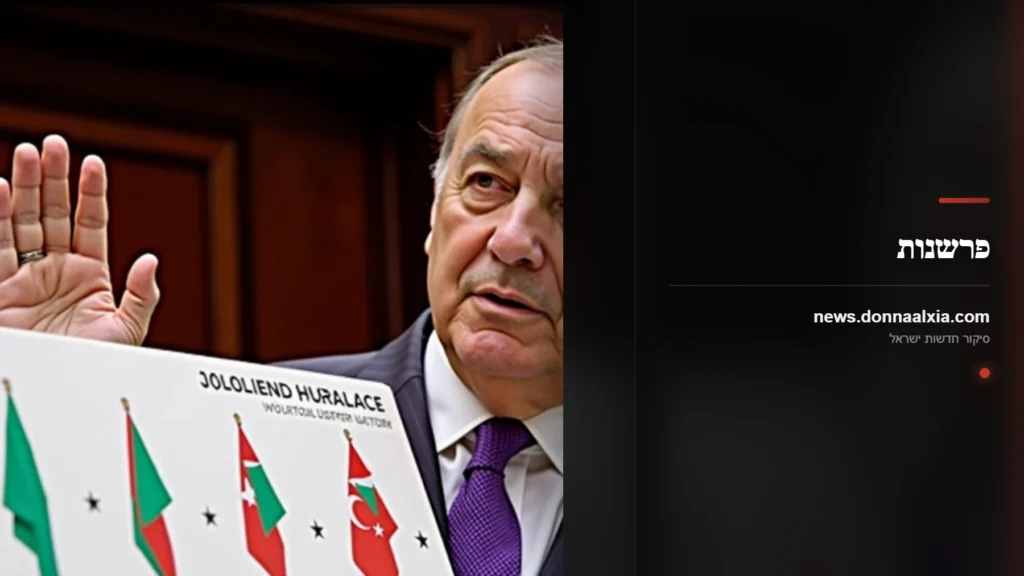 סערה דיפלומטית: איך ארדואן משפיע על הכיס שלך דרך הלגיטימציה לחמאס?